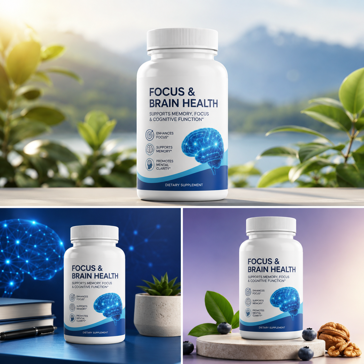Focus and brain health supplement