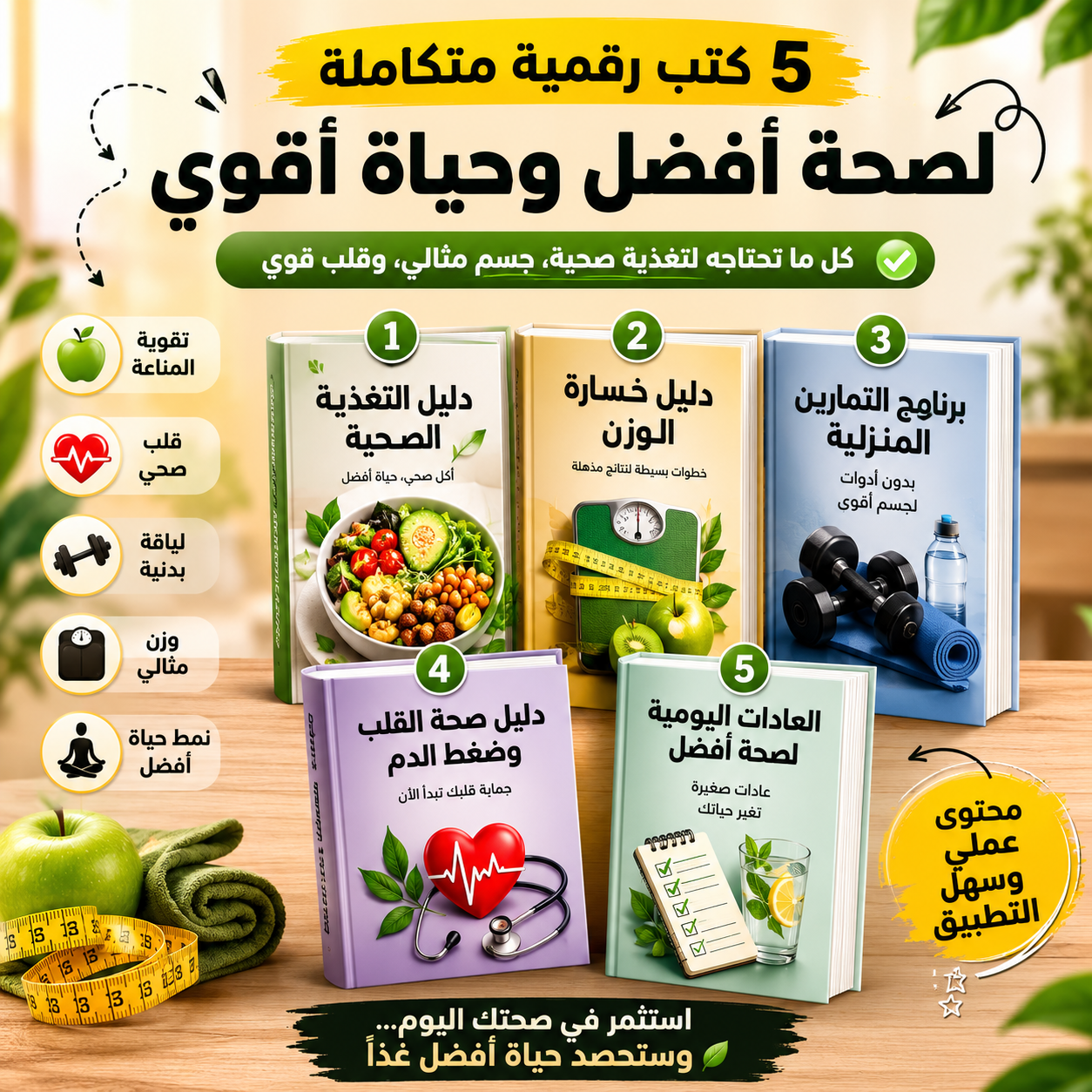 Transform Your Health with This Complete 5-Book Digital Bundle!